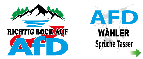 AFD Sprüche Tassen