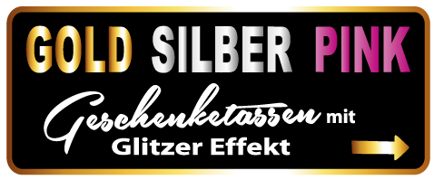 Glitzertassen für alle Feierlichkeiten