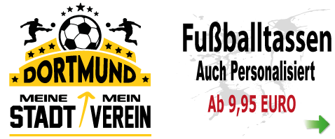 Tassen zum Thema Fußball