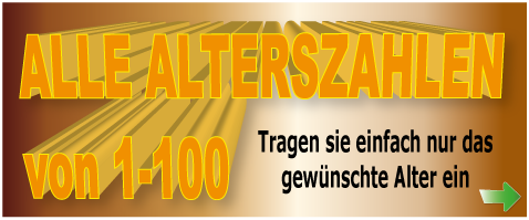 Tassen zum Geburtstag für jedes Alter