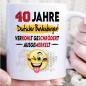 Preview: Tasse Geburtstag Bundesbürger 40 Weiss