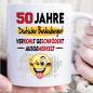 Preview: Tasse Geburtstag Bundesbürger 50 Weiss