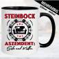 Preview: Tasse-Astrologie-Sternzeichen-Aszident-Steinbock-Couch-Faultier-Kaffee