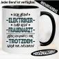 Preview: Tasse Beruf personalisiert ich bin kein Frauenarzt.