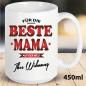 Preview: Beste Mama mit Widmung