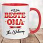 Preview: Beste Oma mit Widmung