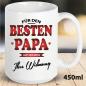 Preview: Bester Papa mit Widmung