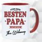 Preview: Bester Papa mit Widmung