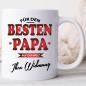 Preview: Bester Papa mit Widmung