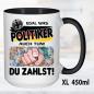 Preview: XL Schwarz 450ml