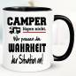 Preview: Lustige Sprüche Tasse für Camper Camper Lüge