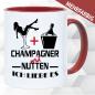 Preview: Tasse Ich liebe Champagner und Nutten