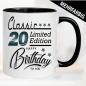 Preview: Tasse Geburtstag Limited Edition 20 Jahre