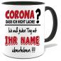 Preview: Corona Tasse in 8 Farben * Namenstasse