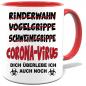Preview: Corona Tasse in 8 Farben * CORONA-VIRUS