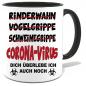 Preview: Corona Tasse in 8 Farben * CORONA-VIRUS