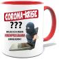 Preview: Corona Tasse in 8 Farben * Virenprogramm