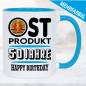 Preview: DDR-Geburtstagstasse-50-Jahre-Ost-Produkt