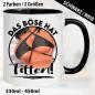 Preview: Tasse Das Böse hat Titten