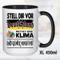 Preview: XL Schwarz 450ml