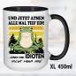 Preview: XL Schwarz 450ml