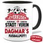 Preview: Fantasse Farbig Personalisiert Leverkusen
