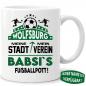 Preview: Fantasse Weiß Personalisiert Wolfsburg