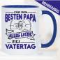 Preview: Tasse Vatertag Papa und ich
