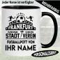 Preview: Personalisierte Fußballtasse Frankfurt