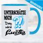 Preview: Tasse-Frau-Unterschätze-mich-Das-wird-lustig