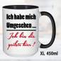 Preview: XL Schwarz 450ml