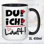 Preview: XL Schwarz 450ml