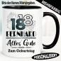 Preview: Tasse personalisiert Alles gute zum Geburtstag