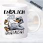 Preview: Tasse-Geburtstag-Ente-gut-alles-gut-20-Jahre