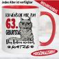 Preview: Geburtstag Katzenbesitzer Tasse