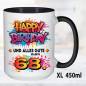Preview: XL Schwarz 450ml