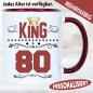 Preview: Geburtstagstasse King