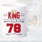 Preview: Geburtstagstasse King