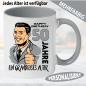 Preview: Grandioses Alter im Retro Stil. Geburtstagstasse personalisiert.