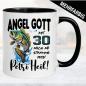 Preview: Tasse Geburtstag Angeln Angler Fischer 30. Geburtstag