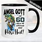 Preview: Tasse Geburtstag Angeln Angler Fischer 60. Geburtstag
