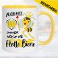 Preview: Tasse Geburtstag Frau Flotte Biene 30. Geburtstag