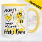 Preview: Tasse Geburtstag Frau Flotte Biene 60. Geburtstag