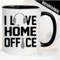 Preview: Tasse Schrift I Love Home Office
