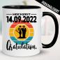 Preview: Tasse Hochzeit mit Datum personalisiert