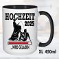 Preview: XL Schwarz 450ml