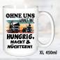 Preview: XL Weiß 450ml