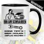 Preview: Tasse KFZ-Mechaniker. Bin am schrauben