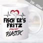 Preview: Tasse zum Klimawandel Plastik fischen