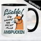 Preview: Tasse mit spuckenden Lama